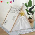 Tienda de campaña tipi para niños con marco A Frame para interiores y exteriores